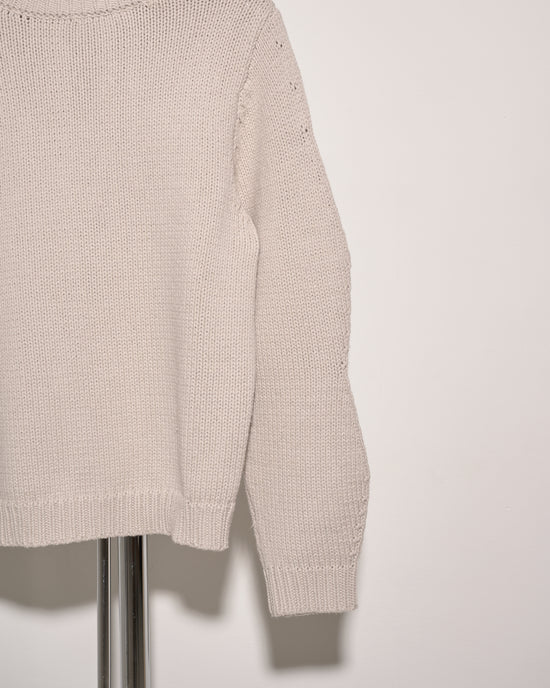 aalis HAW sweater with wavy motive (Off white)