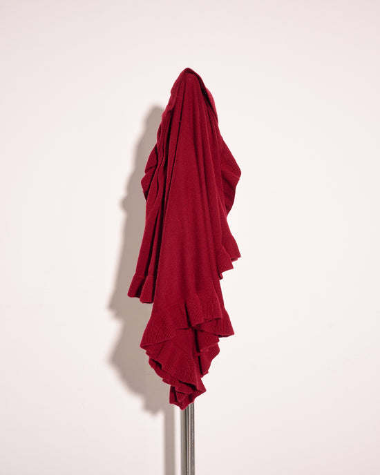 aalis LUCIE cashmere scarf (Red)