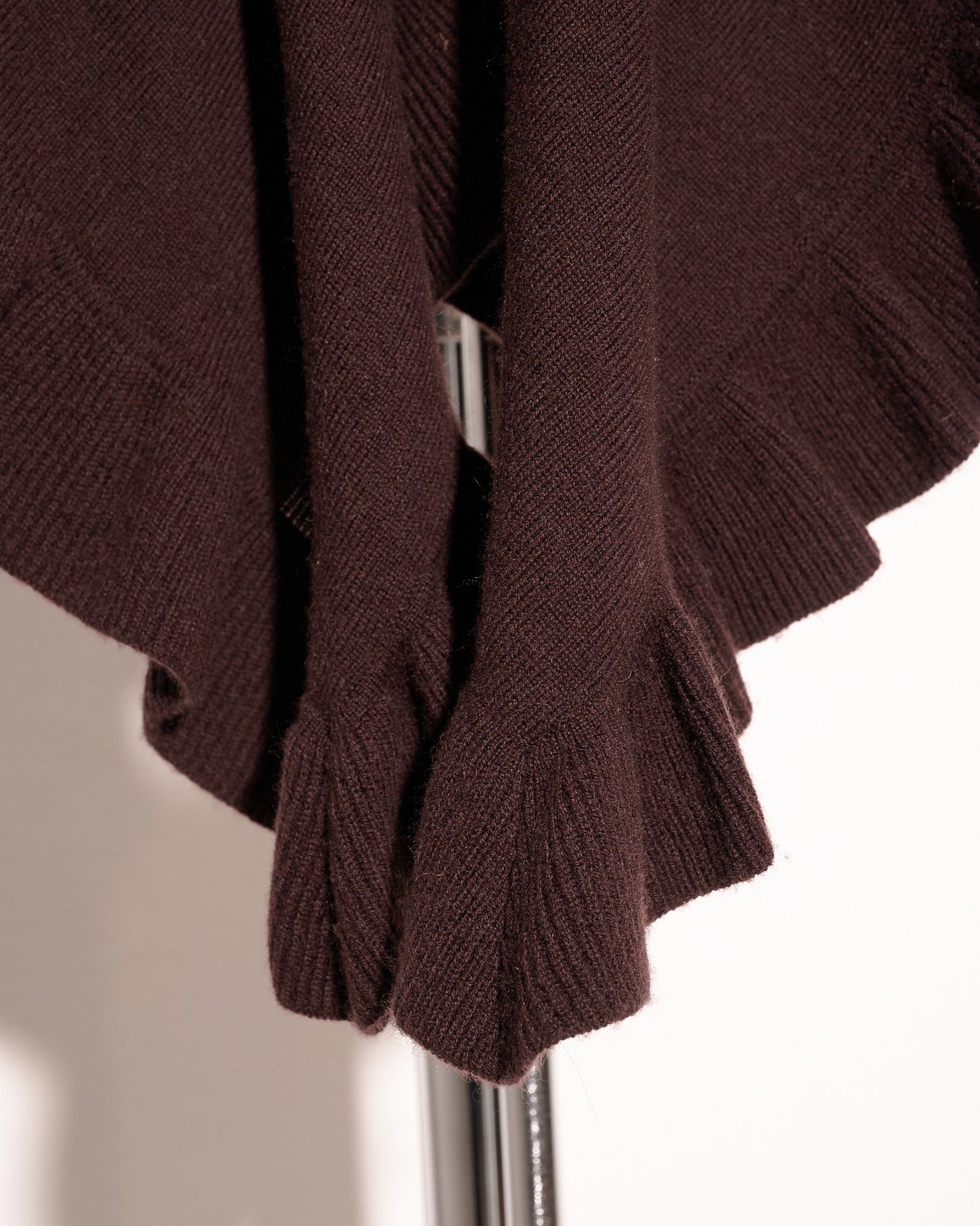aalis LUCIE cashmere scarf (Chocolate)