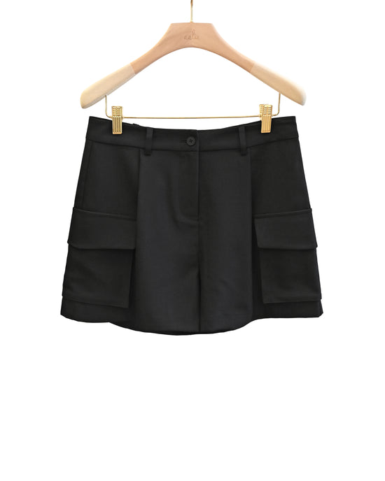 aalis TANEY cargo shorts (Black)