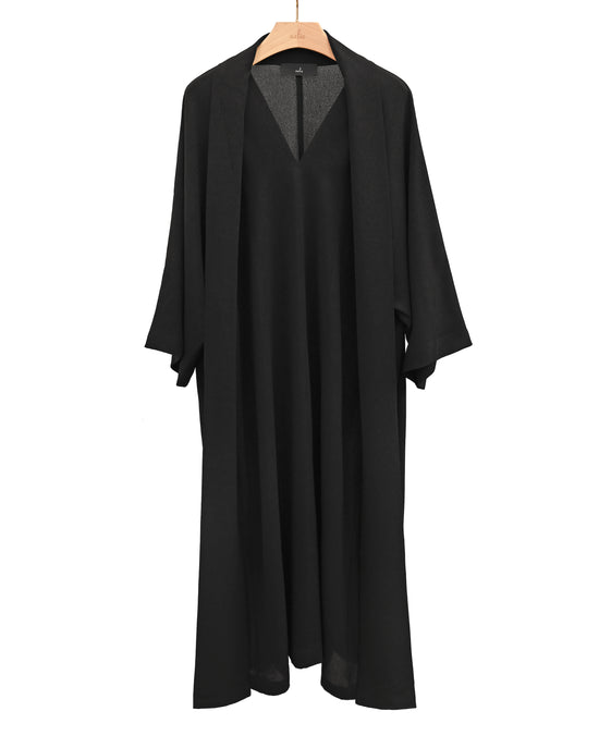aalis DELIA V neck dress (Black)