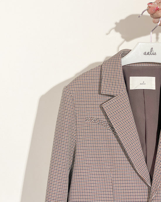 aalis CAMDEN FW24 blazer (Houndstooth)