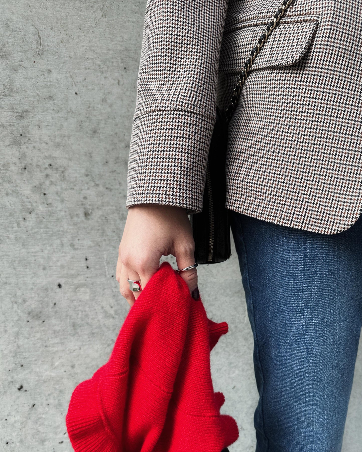 aalis CAMDEN FW24 blazer (Houndstooth)