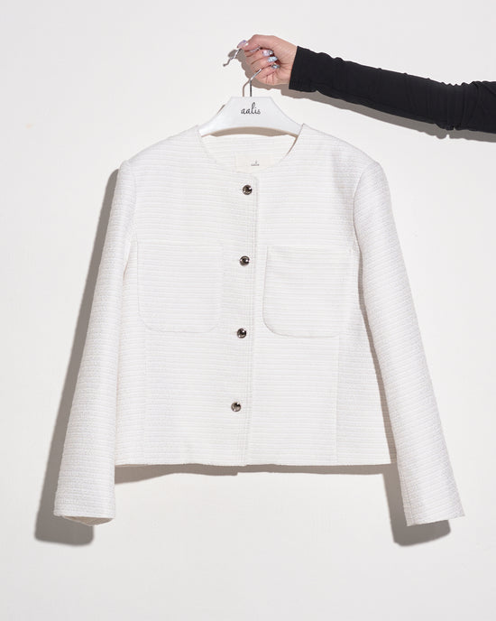 aalis MAVEN double pocket jacket (White)