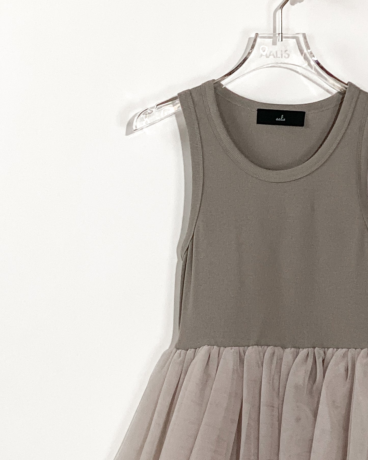 aalis MARA tutu rib tank (Beige mix)