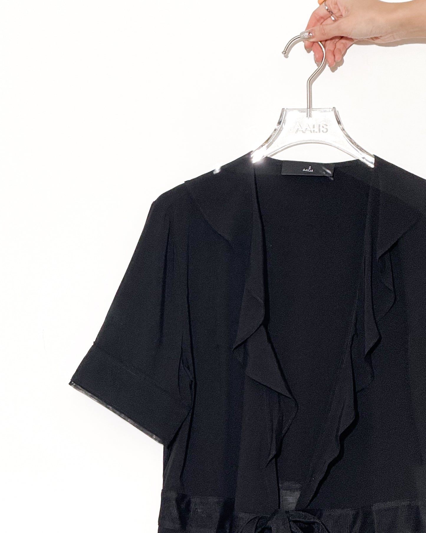 （预购） aalis NIDA 上衣（黑色）