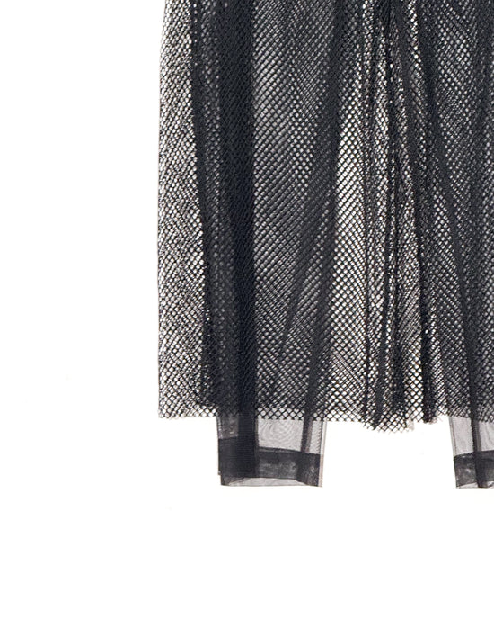 aalis ANI 3 layers netting mesh pants (Black)