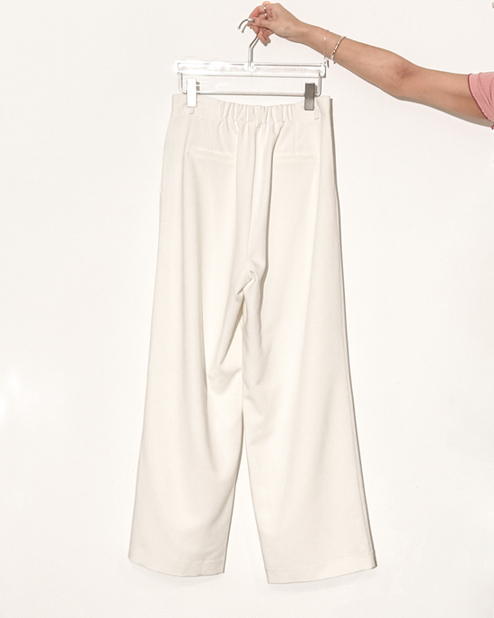 （预购） aalis TEDDIE 裤子（白色）