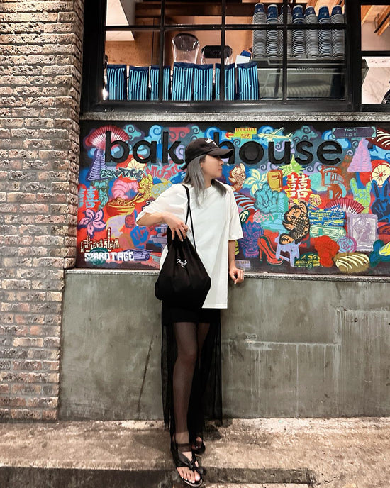 aalis ANI 3 layers netting mesh pants (Black)