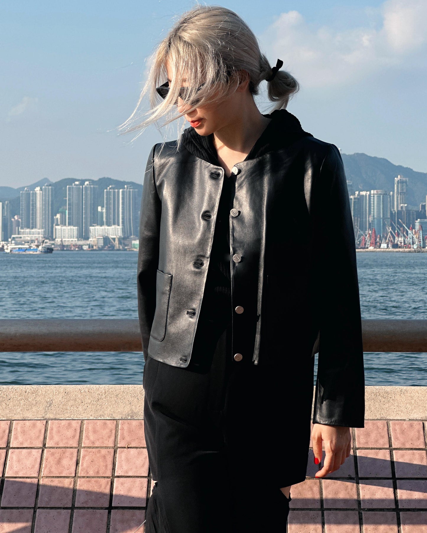 (Pre-order) aalis GISELLE leather jacket (Regular size)