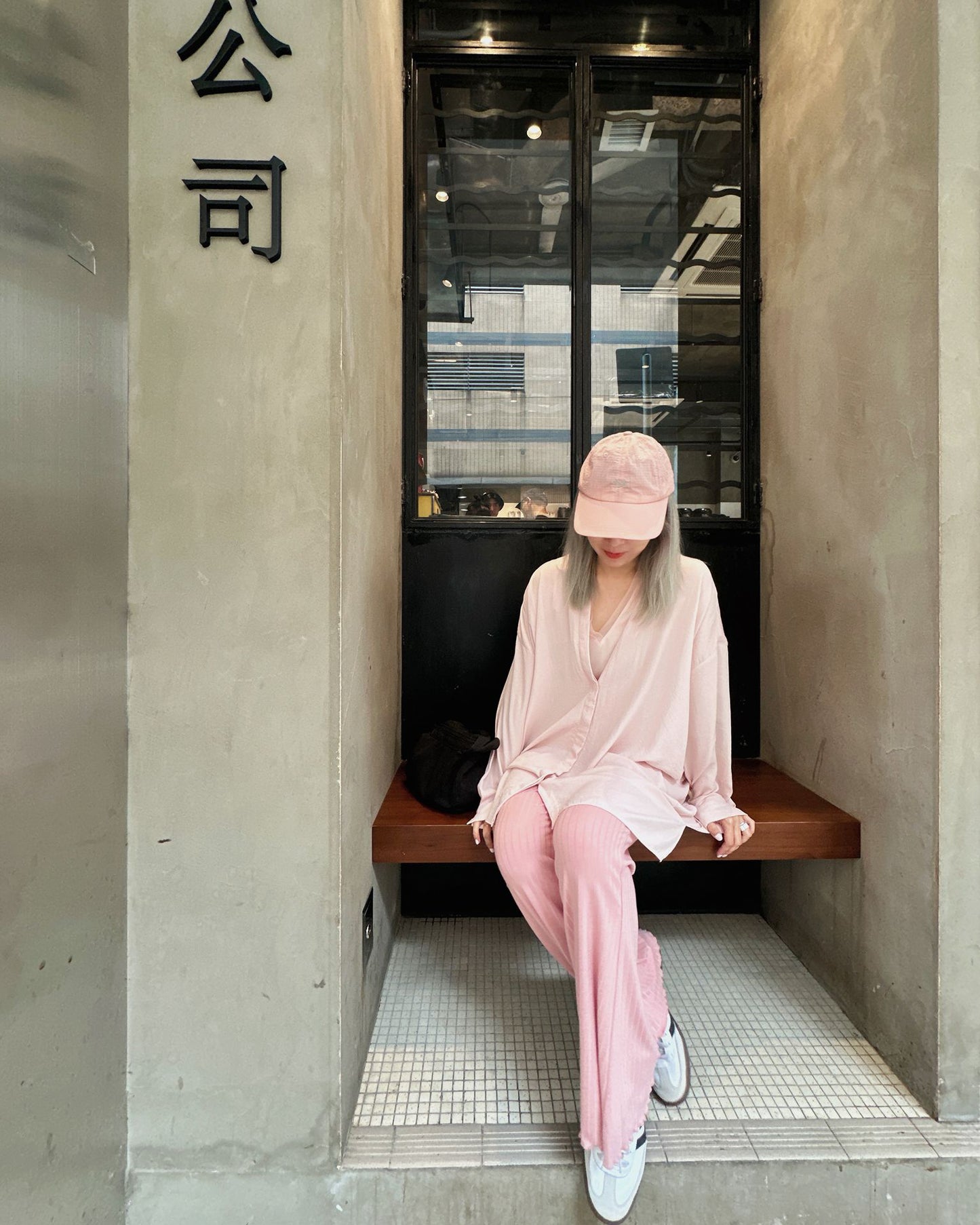 aalis DENIA SS25 ruffle hem pants (Pink)