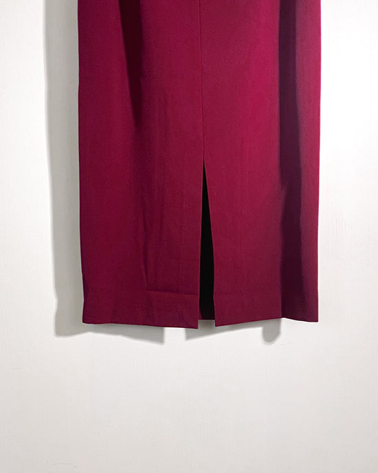 aalis JIN pencil skirt (Burgundy)