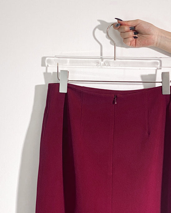 aalis JIN pencil skirt (Burgundy)