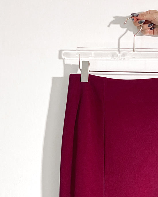 aalis JIN pencil skirt (Burgundy)
