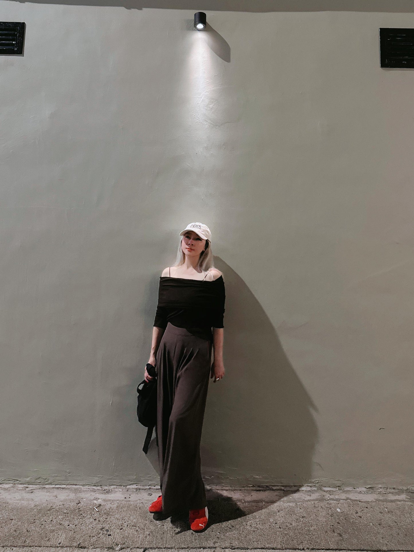 aalis ADDIE FW25 wide leg pants (Brown)