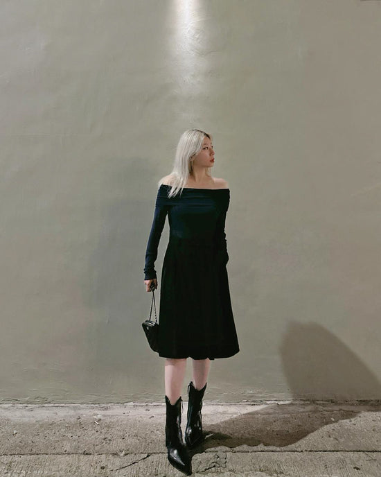 aalis BANKS knee length skorts (Black)