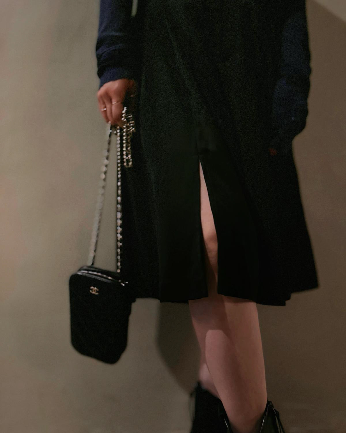 aalis BANKS knee length skorts (Black)