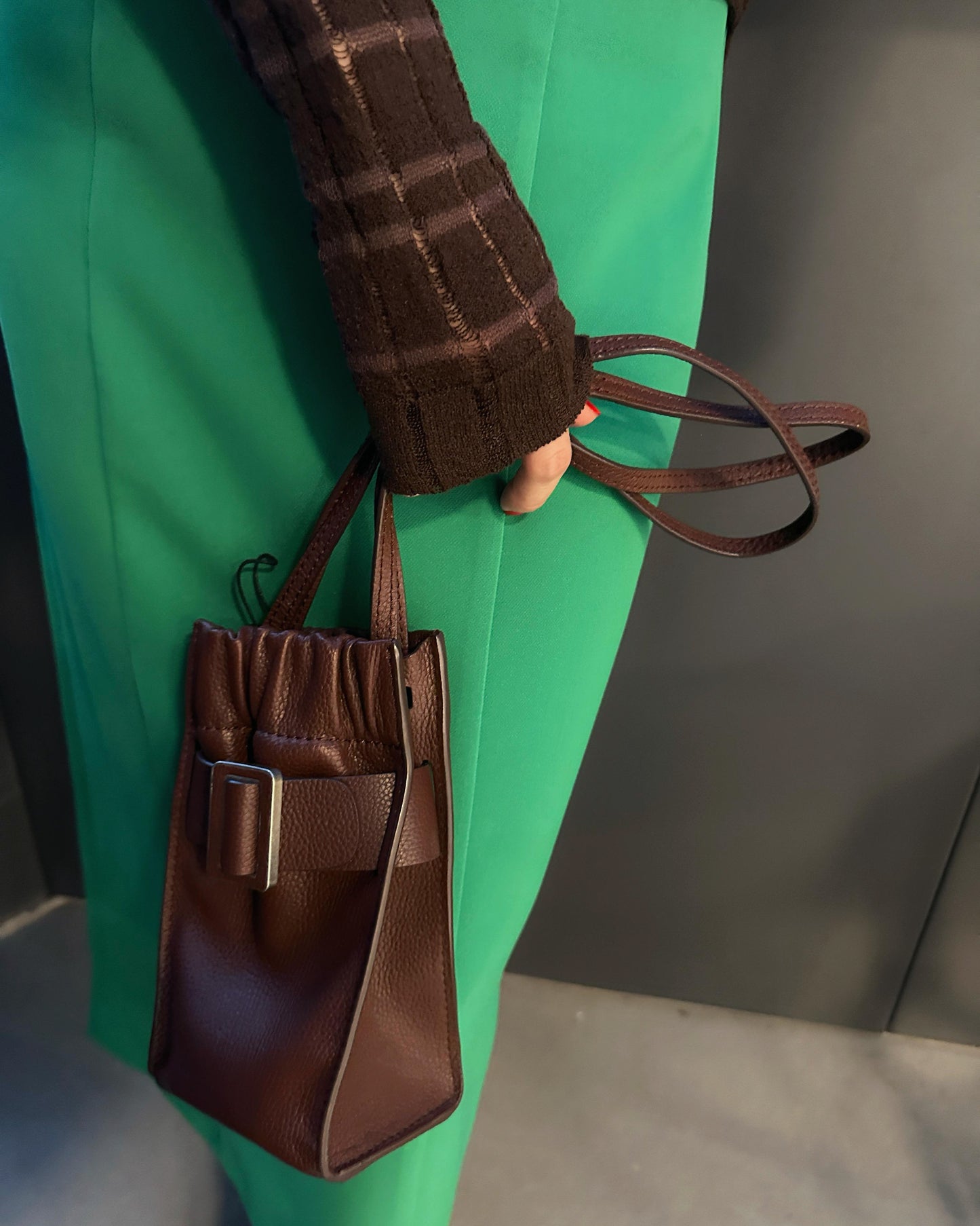 aalis JIN pencil skirt (Green)