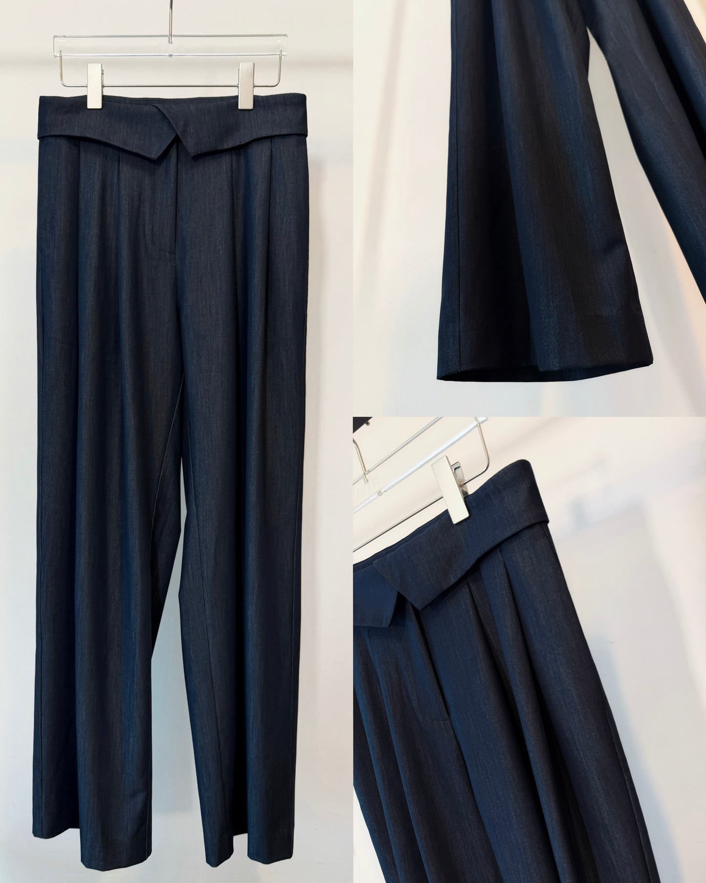 aalis LAIRA FW26 tuxedo belt super comfort pants (Denim)