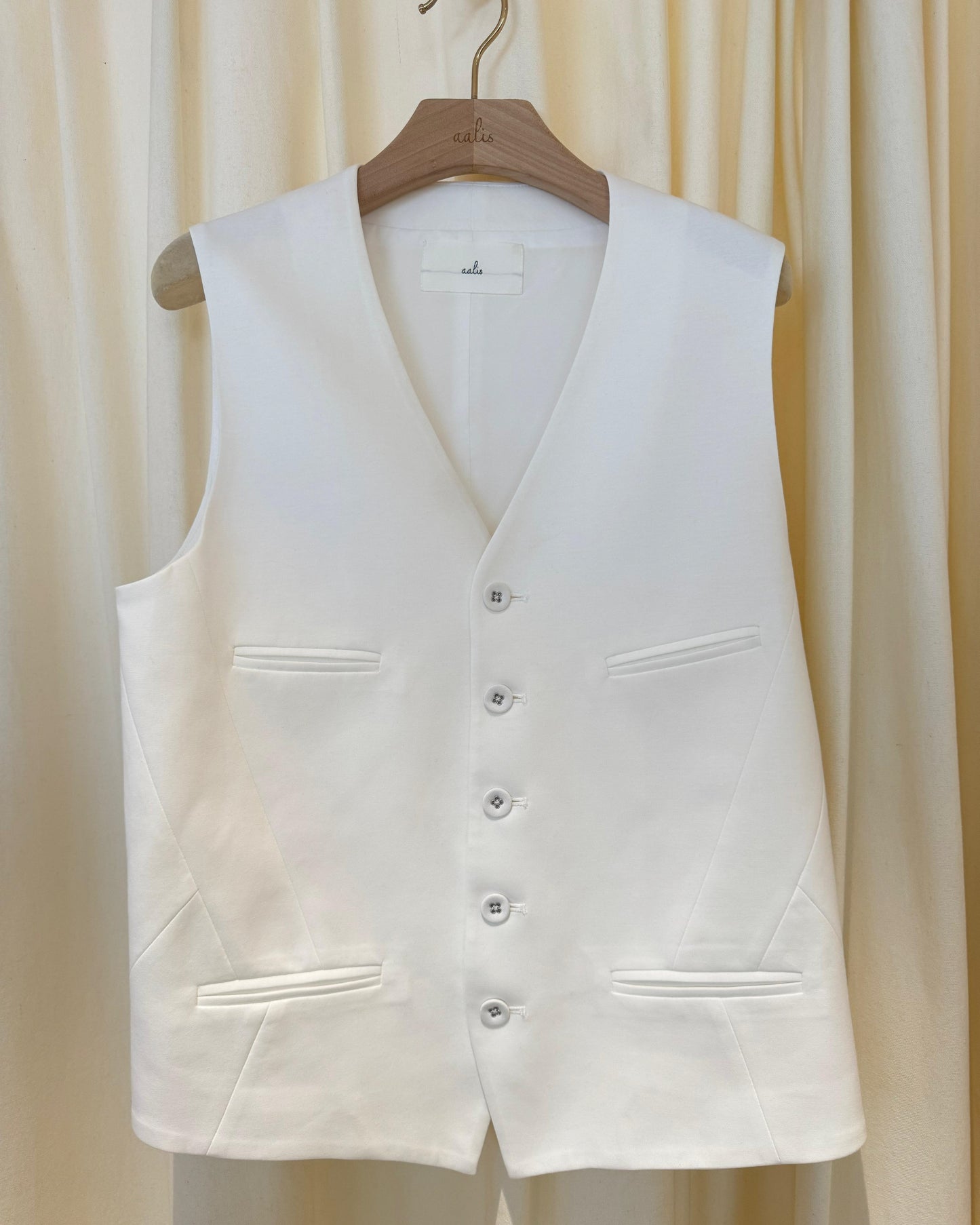 aalis MASON waistcoat (White)