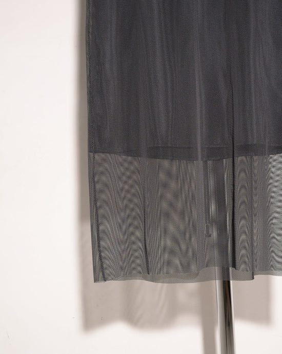 Load image into Gallery viewer, aalis DIMONA mesh skirt (Charcoal)
