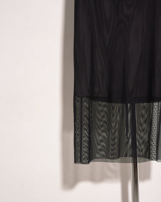 aalis DIMONA mesh skirt (Black)