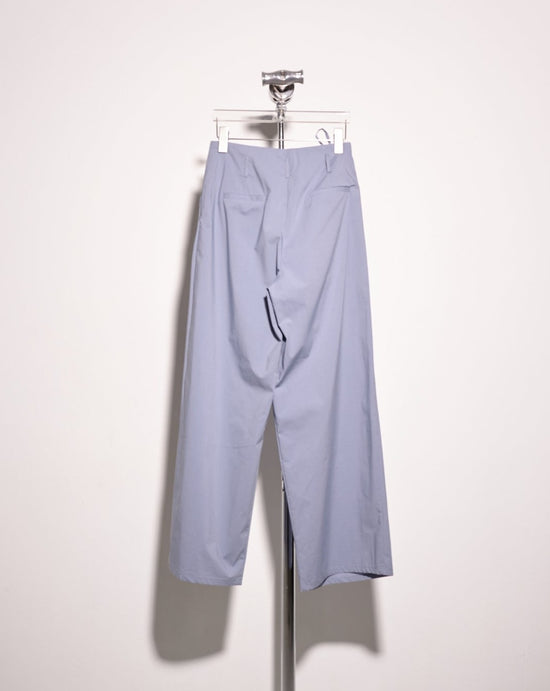 aalis LARA wrap and tie relaxed pants (Blue)