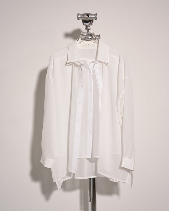 aalis LULLA 2 in 1 shirt  (White)