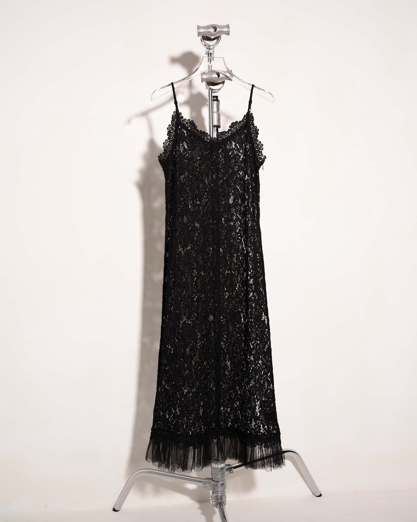 aalis FAY lace cami dress (Black)
