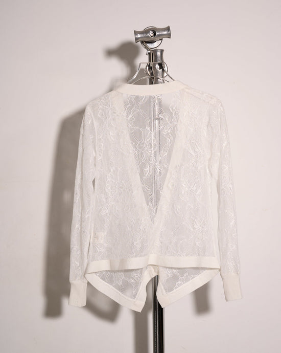 aalis JEMMA lace cardigan (White)