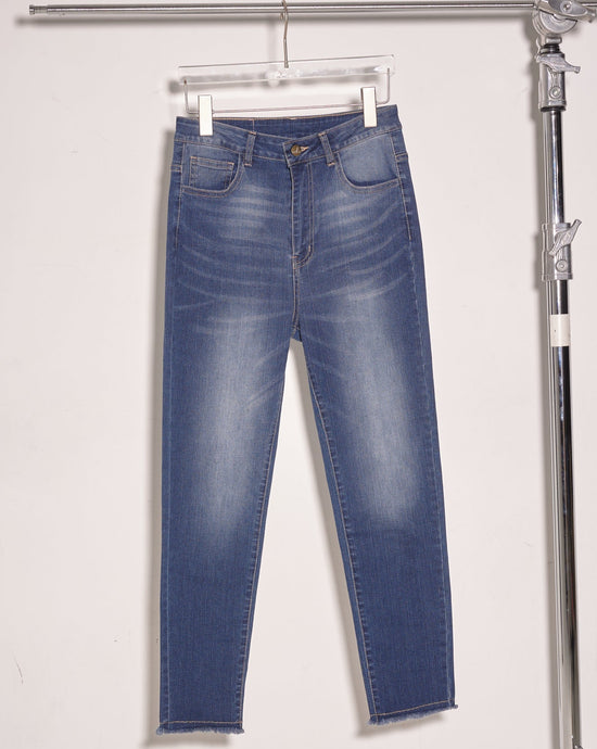 Load image into Gallery viewer, aalis KOR skinny jeans (Dark blue)
