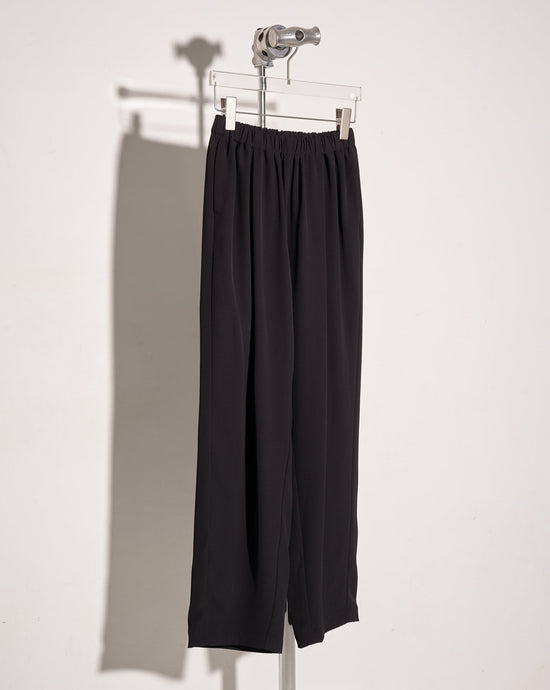 aalis DI comfort straight legs pants (Black)