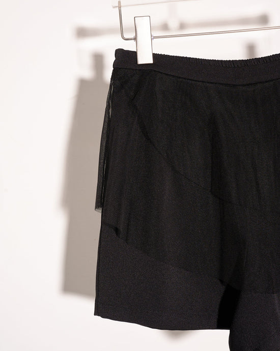aalis HAYLEY mesh layer shorts (Black)