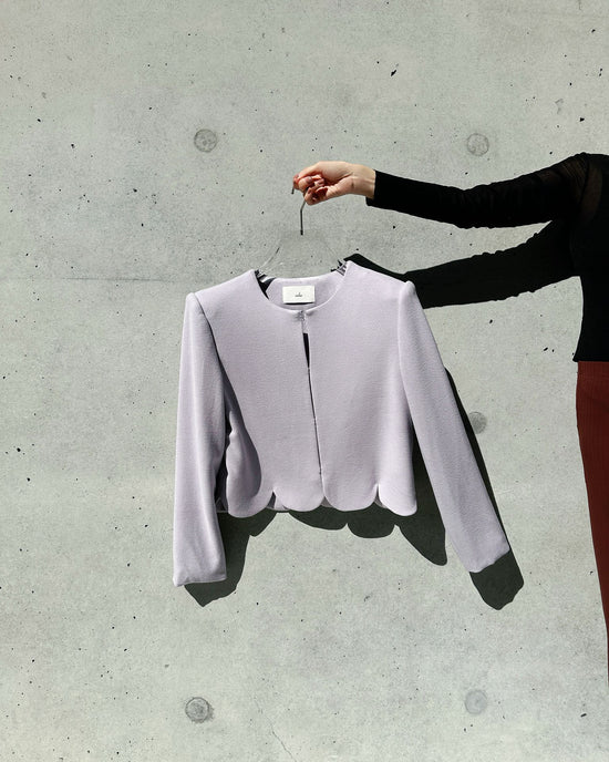 aalis VICTORIA Wool Jacket (Lilac)