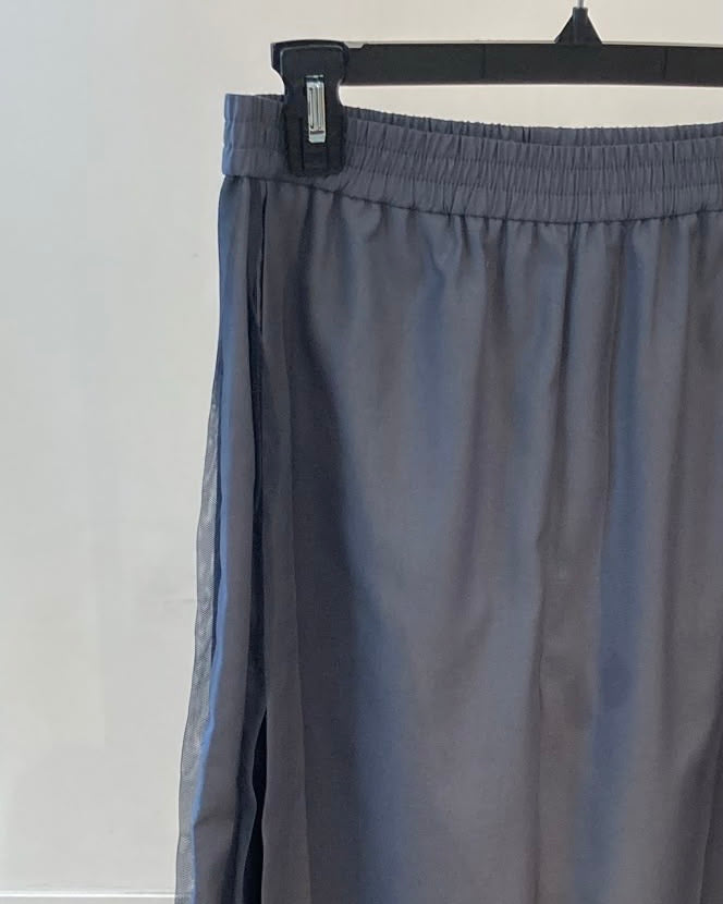 aalis STORM  FW26 button up side trim pants (Grey)