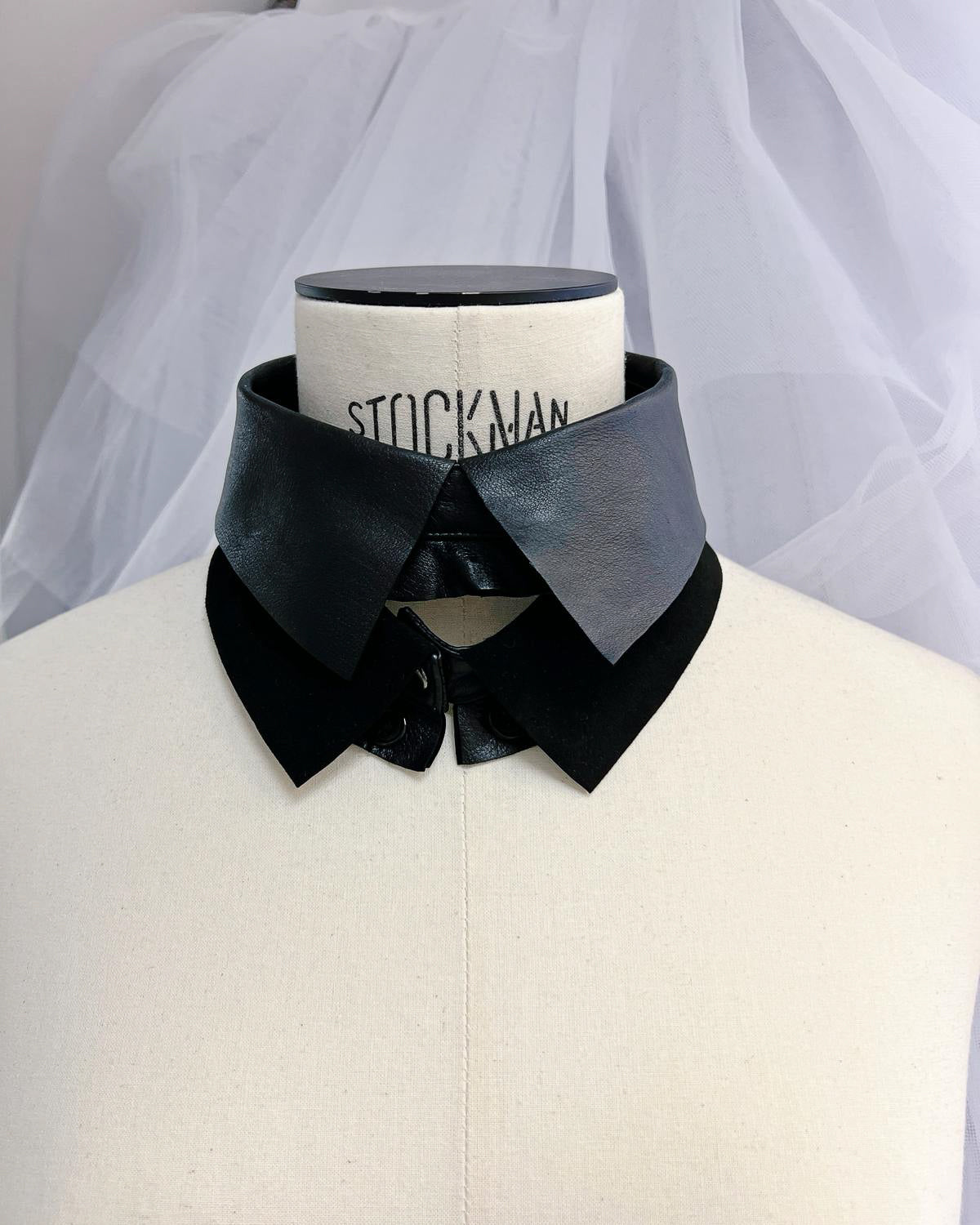 (Pre-order) aalis SAMMIE leather collar (Black)