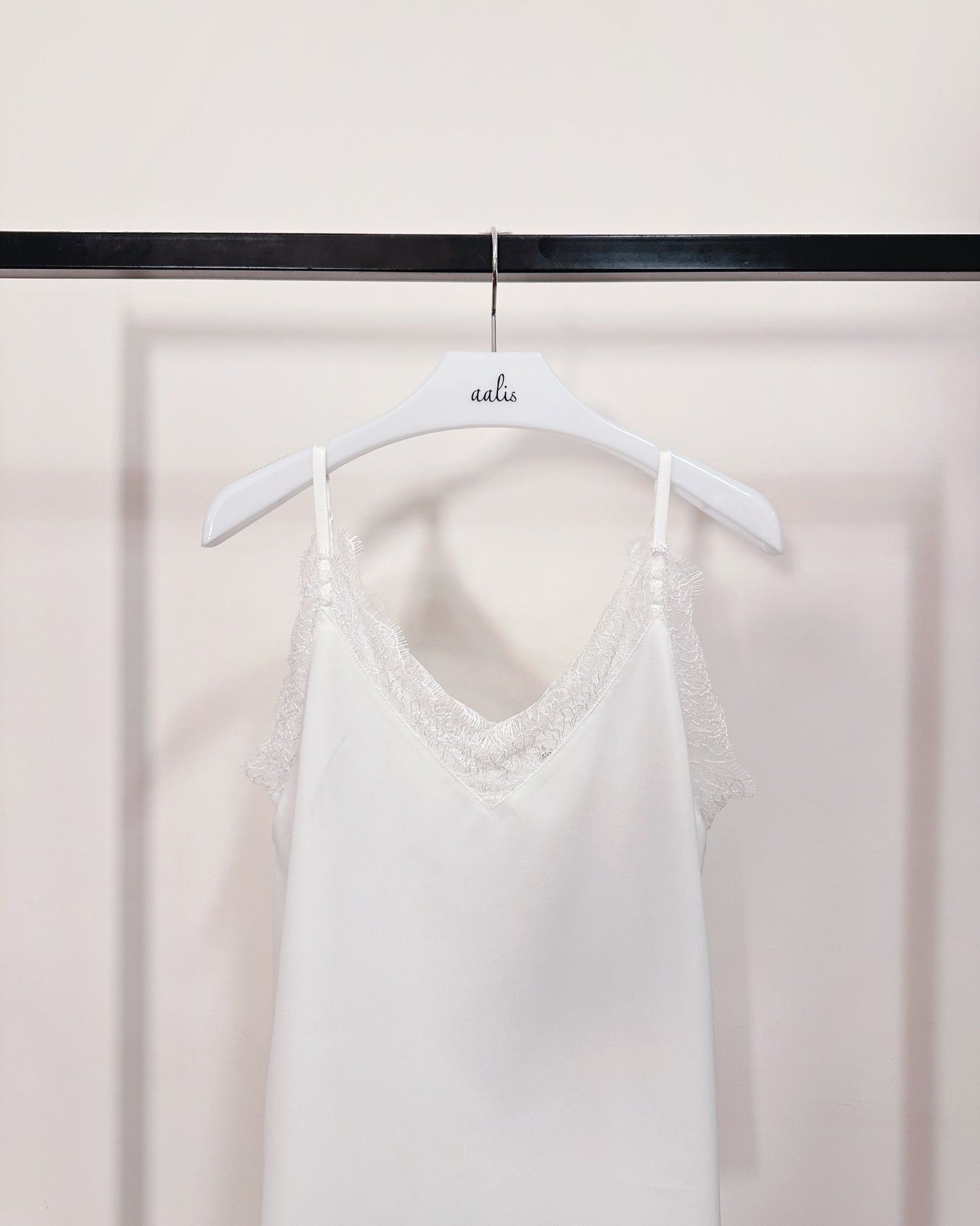 aalis CAMILA SS26 lace camisole (Ivory)