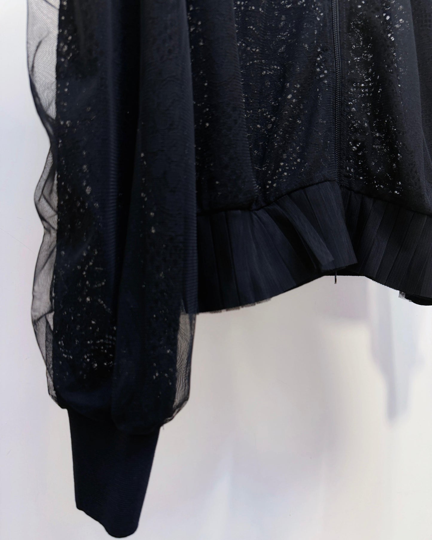 aalis CARICE SS26 lace bomber jacket (Black)