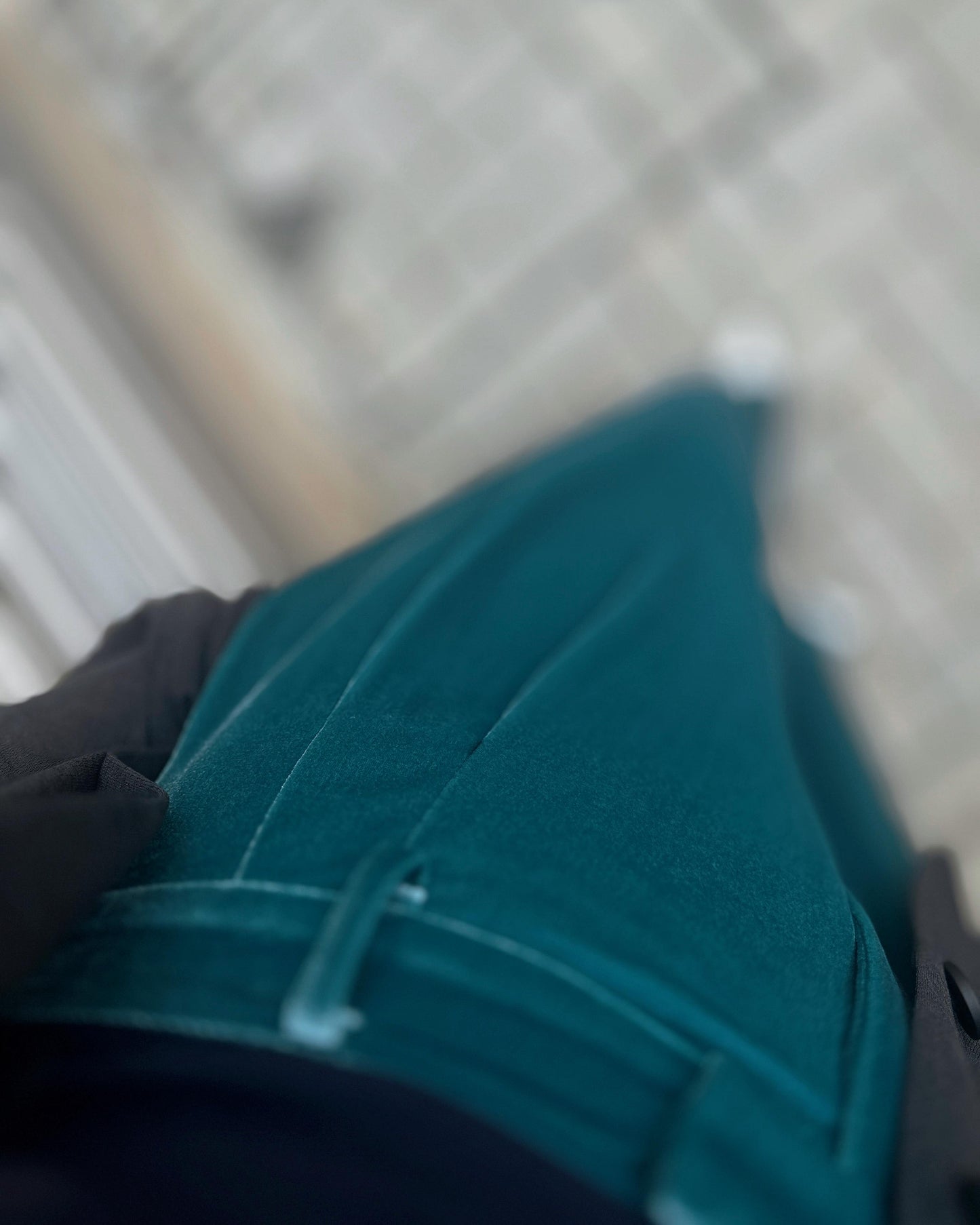 aalis SEBBIE VELVET pants (Tiffany Blue)