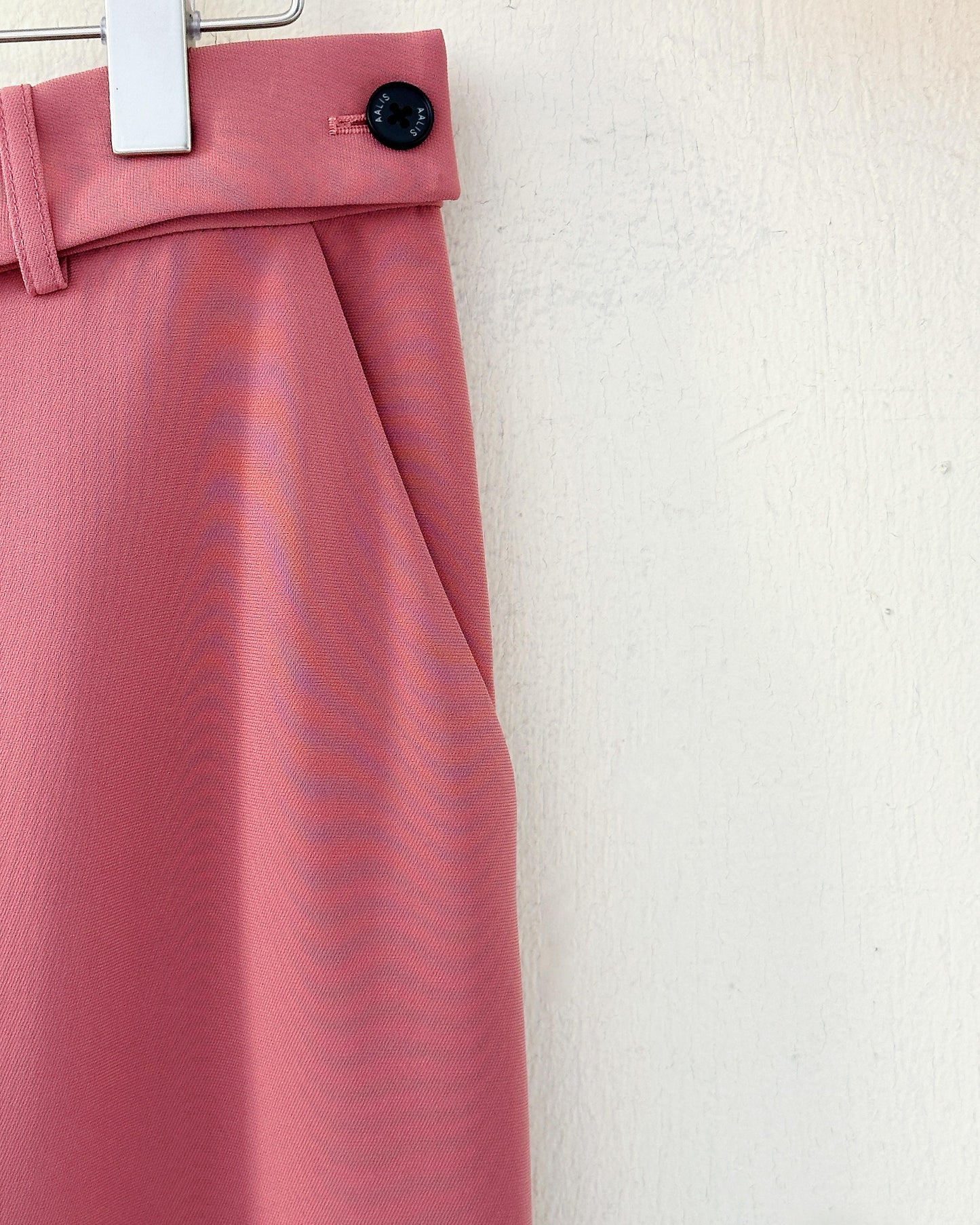 aalis GLORI SS26 back vent full length pants (Pink)