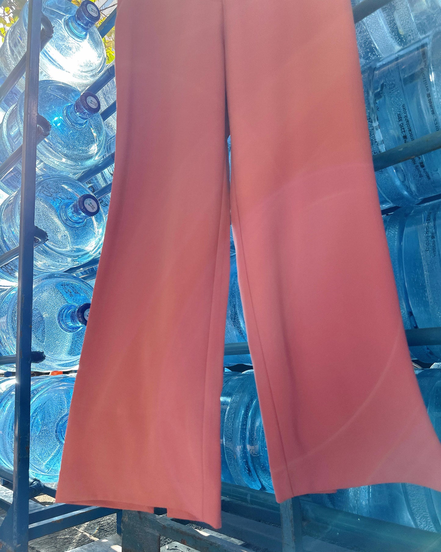 aalis GLORI SS26 back vent full length pants (Pink)