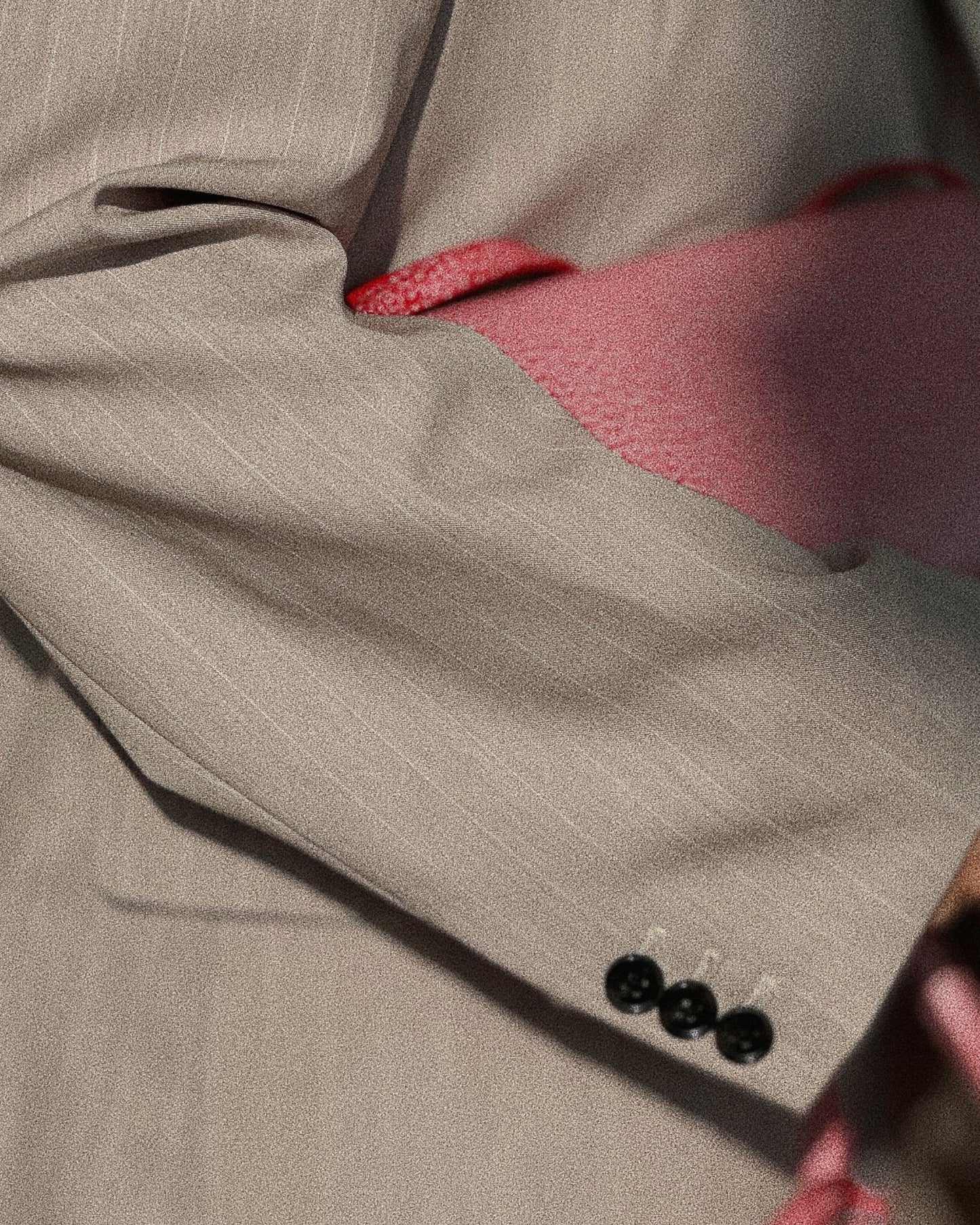 (Pre-order) aalis MONI STRIPE SS26 blazer (Lt Beige)