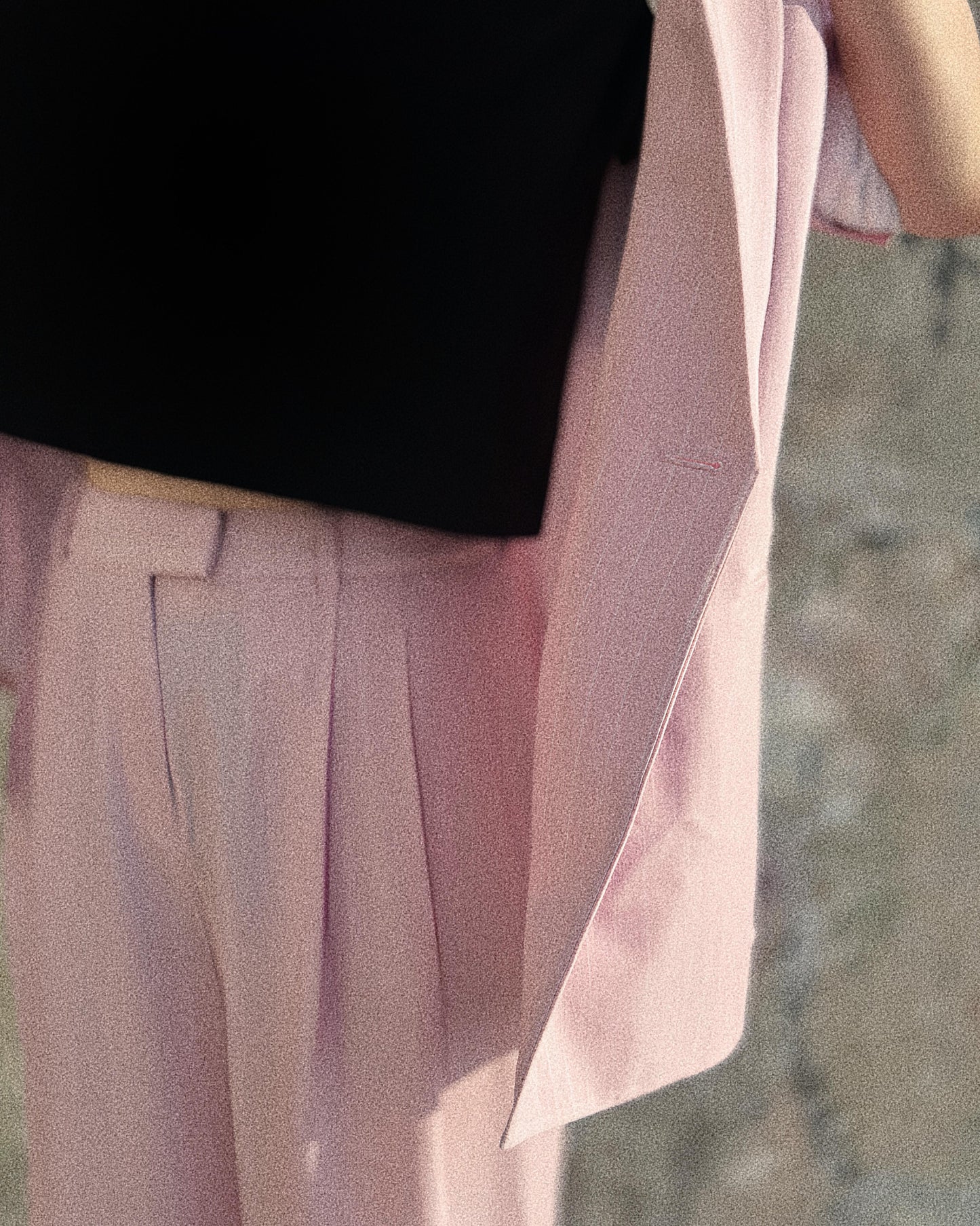 aalis MONI STRIPE SS26 blazer (Lt Pink)