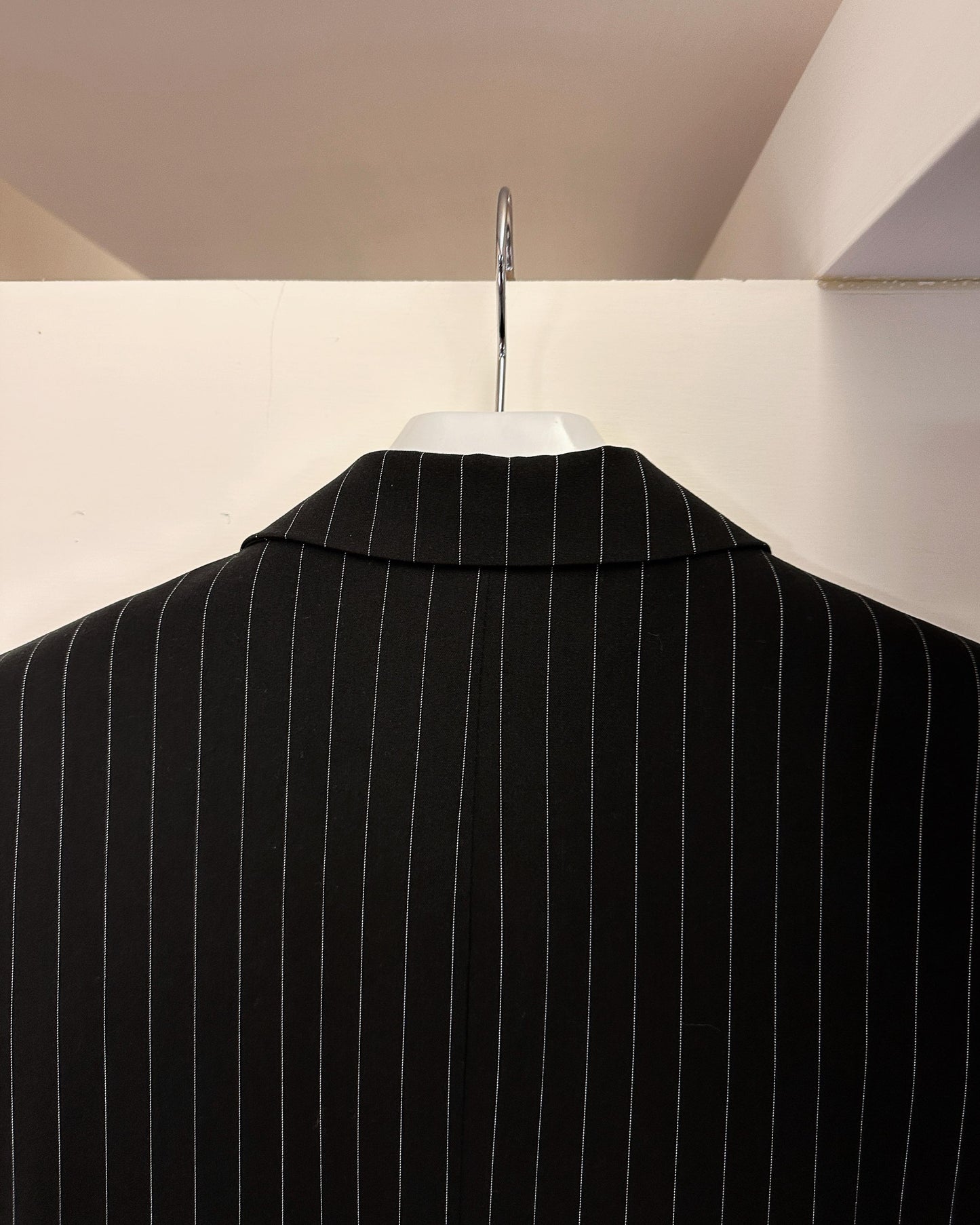 aalis MONI STRIPE short sleeves blazer (Black Mix)