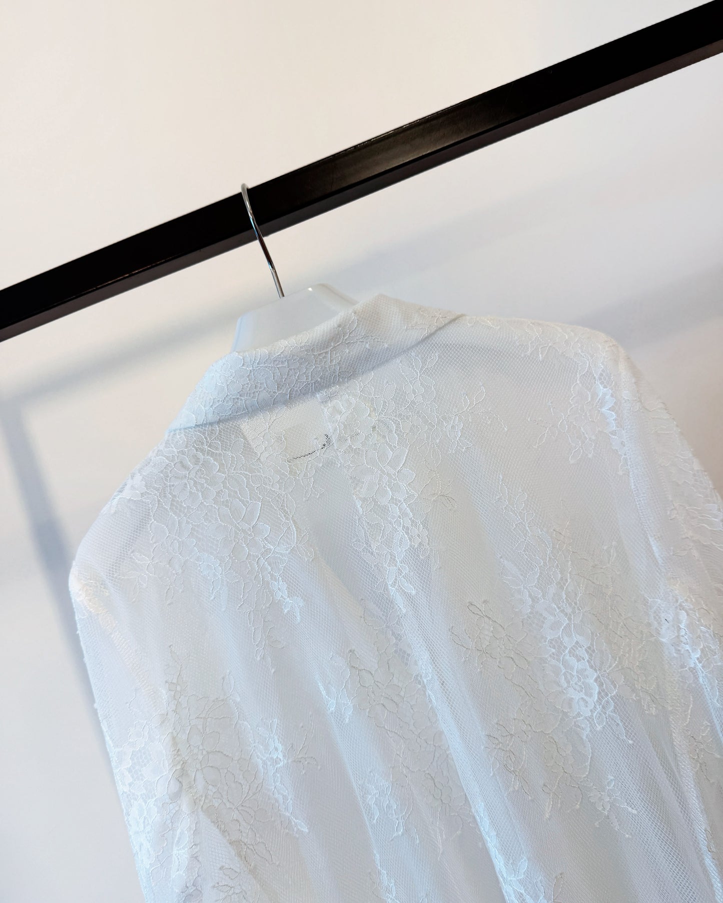 aalis MONI LACE FW26 lace blazer (White Lace)