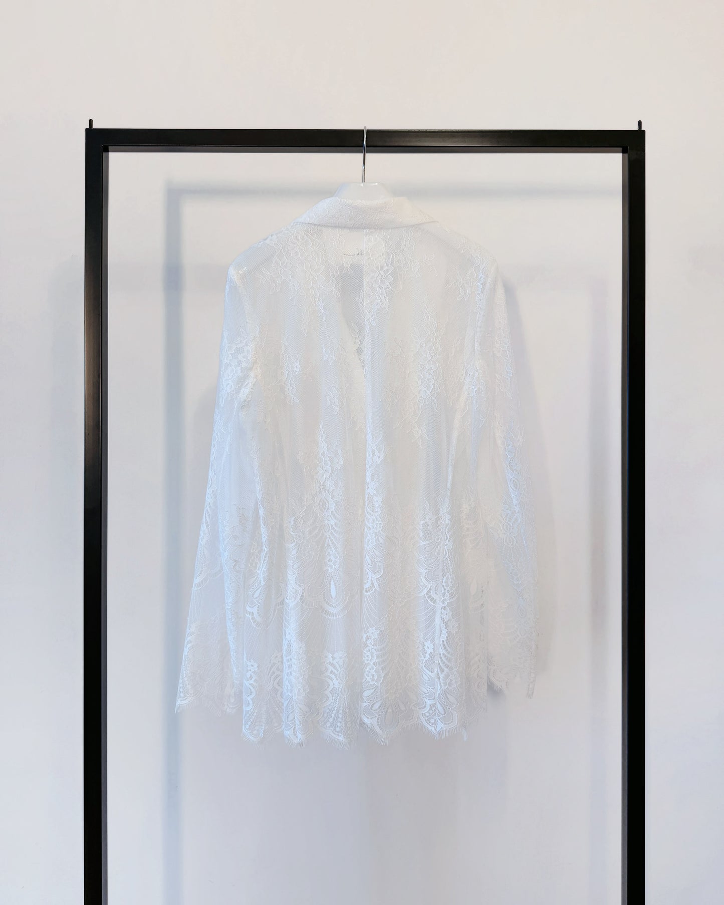 aalis MONI LACE FW26 lace blazer (White Lace)