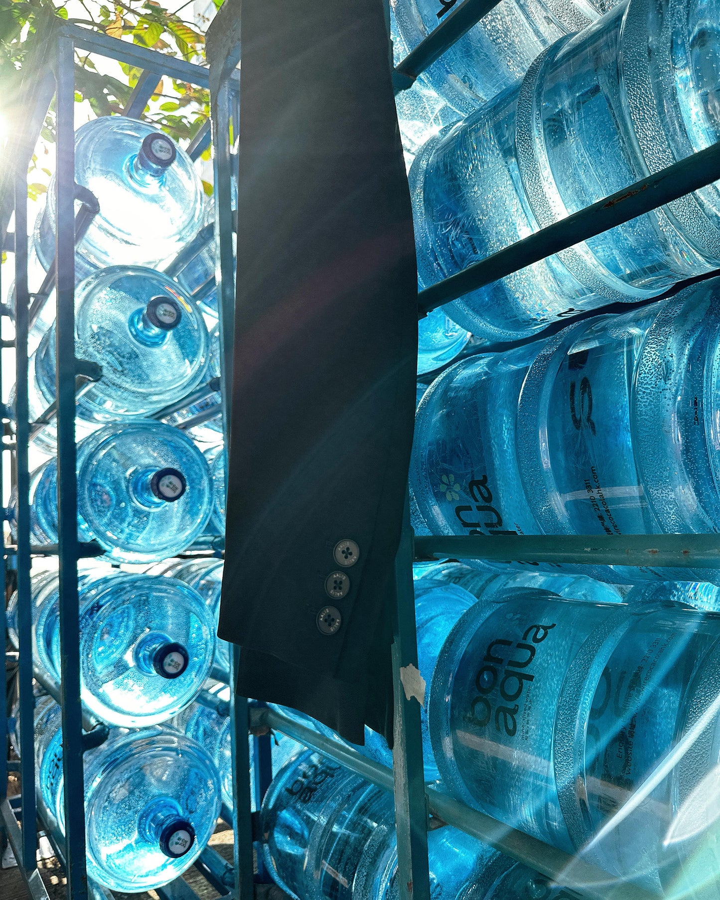 aalis MEE SS26 both side slit suiting blazer (Black)