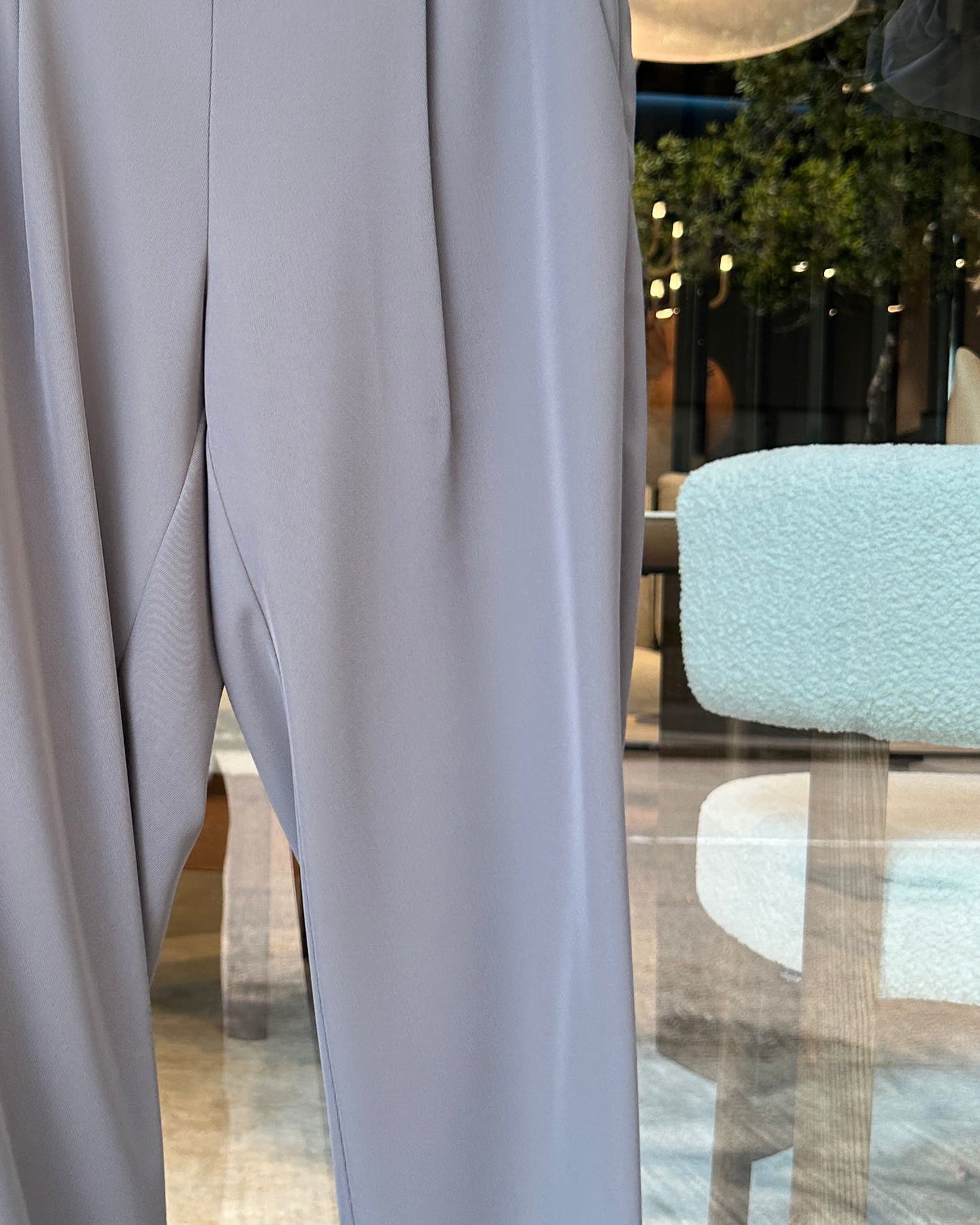 aalis PRISCA SS26 slim fit pants (Grey)