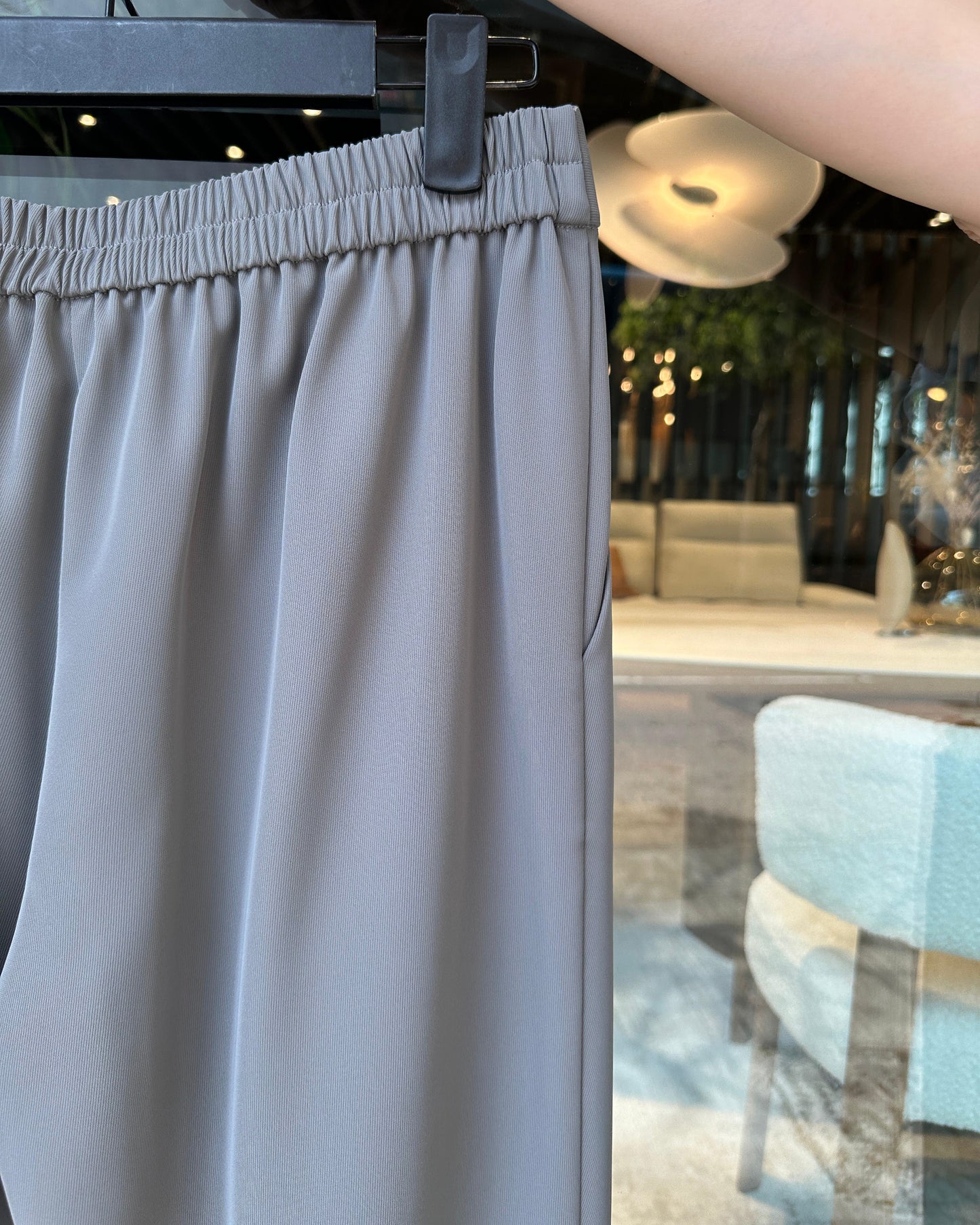 aalis PRISCA SS26 slim fit pants (Grey)