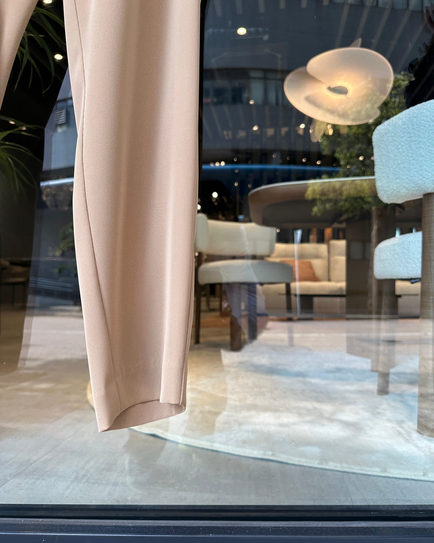 aalis PRISCA SS26 slim fit pants (Khaki)